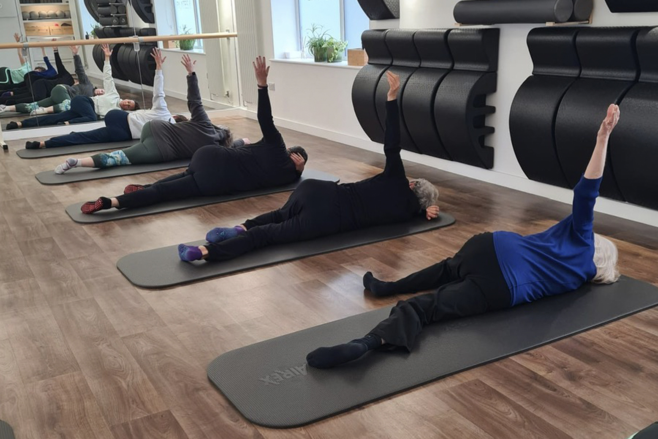 Hatha yoga-landscape